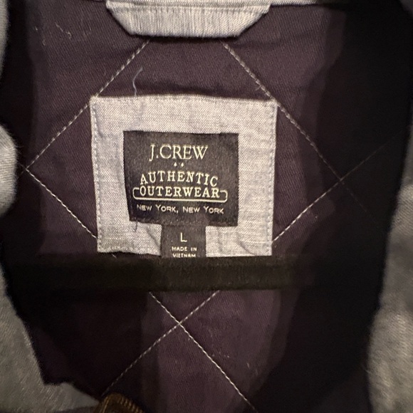 J. Crew Men's Light Blue Quilted Vest - Picture 2 of 3